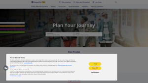 Latest nationalrail.co.uk screenshot