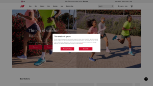 Latest newbalance.co.uk screenshot