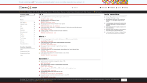 Latest newsnow.co.uk screenshot