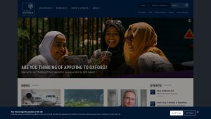 Latest ox.ac.uk screenshot