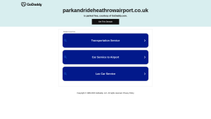 Latest parkandrideheathrowairport.co.uk screenshot