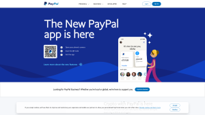 Latest paypal.co.uk screenshot
