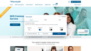Latest pharmacy2u.co.uk screenshot