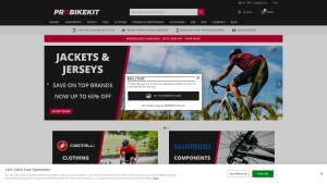 Latest probikekit.co.uk screenshot