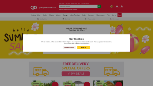 Latest qdstores.co.uk screenshot
