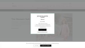 Latest rococlothing.co.uk screenshot