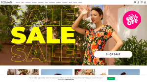 Latest roman.co.uk screenshot