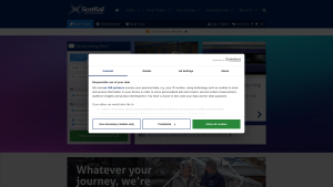 Latest scotrail.co.uk screenshot