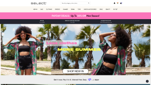 Latest selectfashion.co.uk screenshot