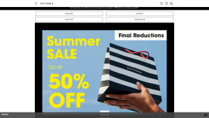 Latest sephora.co.uk screenshot