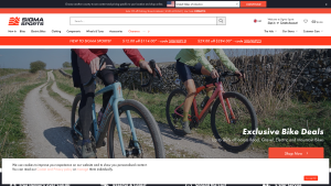 Latest sigmasport.co.uk screenshot