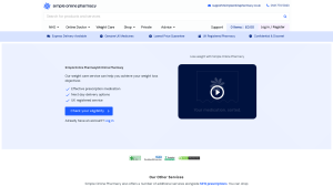 Latest simpleonlinepharmacy.co.uk screenshot