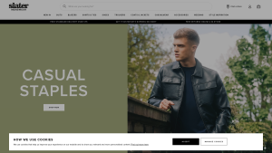 Latest slaters.co.uk screenshot