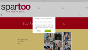 Latest spartoo.co.uk screenshot