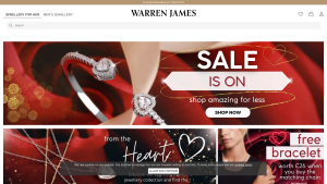 Latest warrenjames.co.uk screenshot