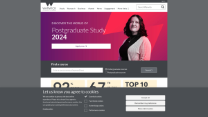 Latest warwick.ac.uk screenshot