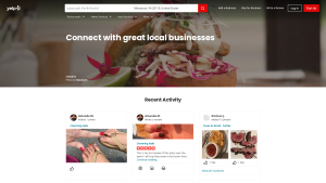 Latest yelp.co.uk screenshot